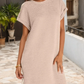 💎 50% OFF! 💎 Women's Relaxed Pocket Dress – Breathable Cotton-Linen Blend, Roll-Up Sleeves & Effortless Everyday Style 🌿👗