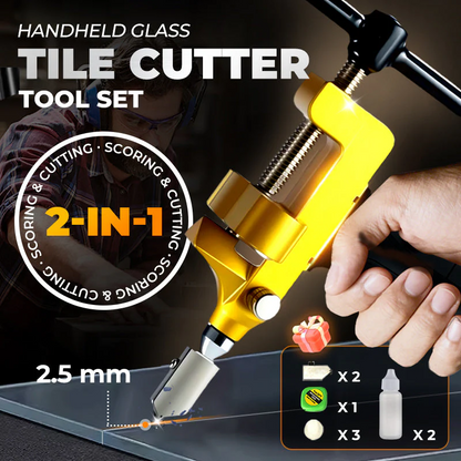 ✂️ LIMITED-TIME 50% OFF! ✨ Tile Glass Cutting Tool – Precise Cut, Smooth Edge, Easy Operate 🪞