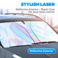 💎 -50% LASER CAR SUNSHADE! 💎 Blocks 99% Heat & UV, Foldable Design for Instant Cool Interior & Dashboard Protection ☀️🚗