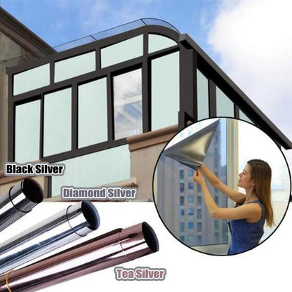 💎 60% OFF! 💎 Window Peeping Proof Sticker – One-Way Vision, UV Blocking & Shatter-Resistant Privacy Film (30/40 cm) 🏠🛡️