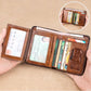 🔐 LIMITED-TIME 50% OFF! 💼 Genuine Leather RFID Wallet – Waterproof, Large Capacity, Handmade 👨‍💼