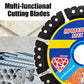 💎 -50% ON MULTI-MATERIAL DIAMOND BLADE! 💎 4.5" Ultra-Thin, Cuts Metal, Tile, Stone, Concrete & More ✨