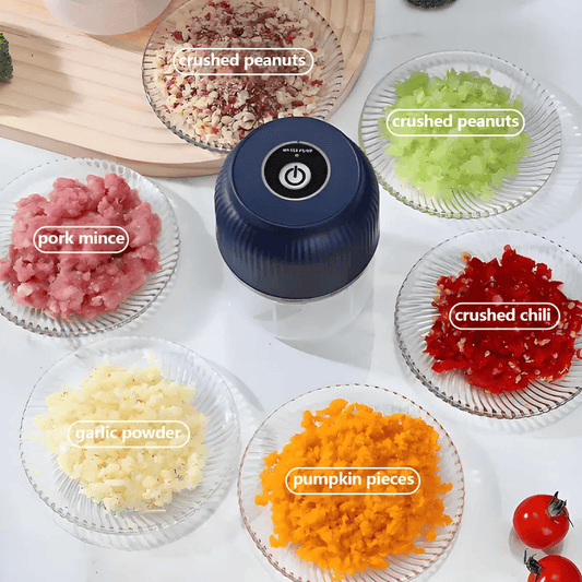 💎 50% OFF! 💎 Wireless Mini Electric Garlic Press – Powerful, Effortless Crushing & Easy to Clean