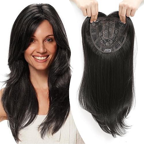 💎 45% RABATT! 💎 Topper mit Pony – Geschichtete Haarteile für dünnes Haar, Volumen & Natürlichkeit in Sekunden 💇‍♀️✨