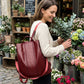 🎒 LIMITED-TIME 50% OFF! ✨ Ladies' Large Capacity Backpack – Stylish, PU Leather, User-Friendly 👜