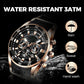 ⌚ LIMITED TIME 50% OFF! 💧 Men’s Waterproof Multifunctional Quartz Watch – Chronograph, Luminous, Stainless Steel ⏱️