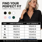 👔 LIMITED-TIME 50% OFF! 💥 Women's Solid Lapel Long Sleeve Button-Down Shirt – V-Neck, Chest Pockets, Loose Fit ✨