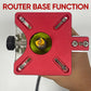 🔧 LIMITED-TIME 50% OFF! ✨ 3-in-1 Router Milling Groove Bracket – Adjustable, Inch/cm Scales, Modular Design 🛠️