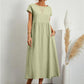 👒 LIMITED-TIME 50% OFF! ✨ Cotton Linen Pocket Dress – Loose, Breathable, Chic ✨