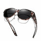 💎 50% OFF! 💎 2025 Oversized Cat-Eye Sunglasses – Polarized UV400, Fit Over Glasses & Fashion-Forward Design for Women 👓✨
