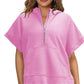 👕 LIMITED-TIME 50% OFF! ✨ Half Zip Pullover Top – Oversized, Pockets, Casual ✨