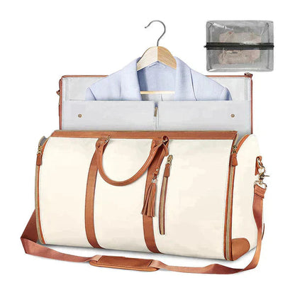 🧳Travel at no extra cost! The ultimate duffel bag for clothes✈️