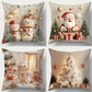 🎄 ¡OFERTA NAVIDAD! 50% en TODO + 🎁❄️🎅Elegantes fundas de almohada decorativas navideñas