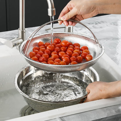 🍳 LIMITED‑TIME 50% OFF! ✨ All‑In‑One Stainless Steel Steamer With Handle – Multi‑Use, Safe & Practical ✨