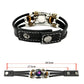 🎉 2026 Sale — Over 21 300 Sold!🔥 Glow‑in‑the‑dark Leather Zodiac Sign Bracelet