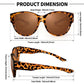 💎 50% OFF! 💎 2025 Oversized Cat-Eye Sunglasses – Polarized UV400, Fit Over Glasses & Fashion-Forward Design for Women 👓✨
