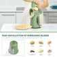 ⚡ LIMITED-TIME 50% OFF! ✨ 5-in-1 Food Chopper – Multi-Blade, Easy Clean, Efficient 🧀