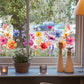 🌸 2026 Sale — Over 24,700 Sold!✨ Colorful Floral Bouquet Window Sticker