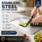 🔪 2026 Sale — Over 45 900 Sold!✨ 304 Stainless Steel Cutting Board