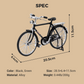🚲 LIMITED-TIME 50% OFF! ✨ DIY Retro Bicycle Model 1:10 Scale – Metal Alloy, Realistic Detailing, Desk Decor & Gift 🎁
