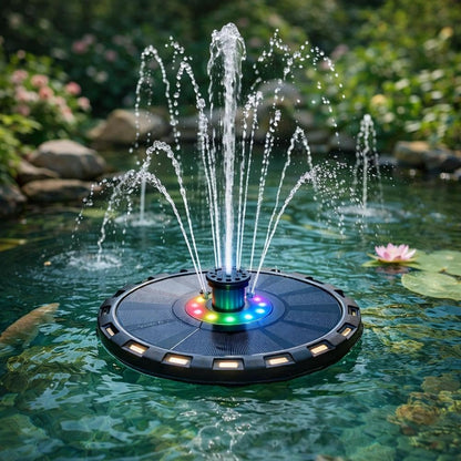 🎉 2026 Sale — Over 19,000 Sold! 💞 Solar Water Fountain with Nighttime Illumination