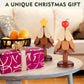 🎄 LIMITED‑TIME 50% OFF! 🔥 Natural Wooden Tree Trivets for Hot Dishes – Festive, Foldable, Durable ✨