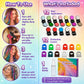 🌈 LIMITED‑TIME 50% OFF! ⚡ 12‑Color Temporary Hair Chalk Applicator Set – Washable, Easy‑Use, Party‑Ready ✨