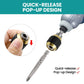 🛠️ LIMITED-TIME 50% OFF! ✨ Self-Locking Hex Handle Bit – Pop-Up, Quick Release, Durable ⚙️