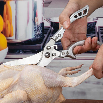 ✂️ LIMITED-TIME 50% OFF! ✨ Heavy Duty Bone-Cut Scissors – Stainless Steel, Multifunction, Ergonomic 🍖