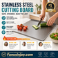 🔪 2026 Sale — Over 45 900 Sold!✨ 304 Stainless Steel Cutting Board