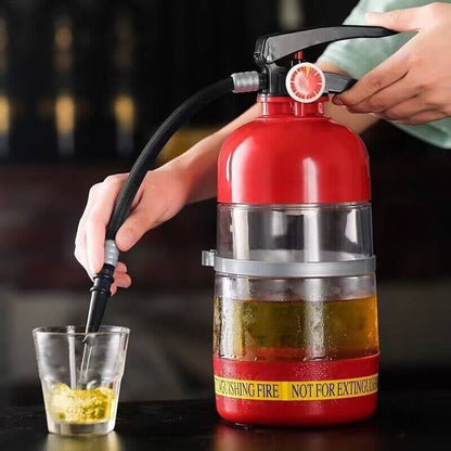 🔥 LIMITED-TIME 50% OFF! 🍺 Fire Extinguisher Beer Dispenser – Novelty Design, 2L Capacity, Easy Press ✨
