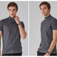 👔 LIMITED TIME 50% OFF! ⚡ Men's High Neck Slim Fit T-Shirt – 2026 Hot Sale, Modern Essential 🎁