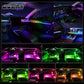 🚗 LIMITED-TIME 50% OFF! ✨ Car Interior LED Atmosphere Lights – Customizable, Slim, Stylish ✨