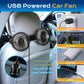 🌀 LIMITED-TIME 50% OFF! ✨ Dual Head USB Car Seat Fan – 360° Rotatable, 3 Speeds, Quiet & Powerful 🚗
