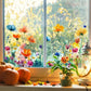 🌸 2026 Sale — Over 24,700 Sold!✨ Colorful Floral Bouquet Window Sticker
