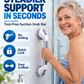 🚿 LIMITED-TIME 50% OFF! ✨ Suction Cup Grab Bar – No Drill, Removable, Strong Hold 🔒