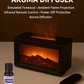 🔥 LIMITED TIME: 50% OFF! 🔥 Fireplace Effect Humidifier & Diffuser – 7 LED Colors, Remote Control for Soothing Home/Office Ambiance 🌙