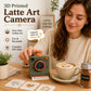 ☕ LIMITED-TIME 50% OFF! 🎄 3D Camera Latte Art Stencil | Reusable Coffee Decorating Tool, Christmas Gift ✨