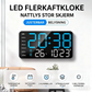 🥳50% OFF!⏰50K+ SOLD!📢 Multifunctional decorative LED digital wall clock