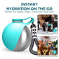 🎉 2026 Sale — Over 24,200 Sold!🐕 2‑in‑1 Portable Dog Water Bottle for Small Dogs