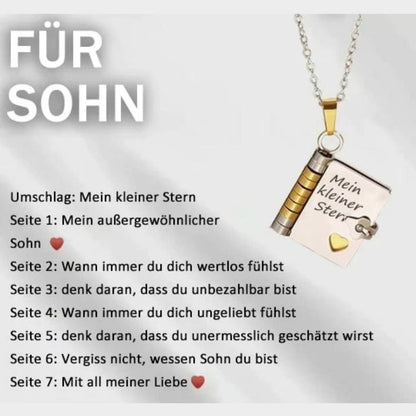 📖 LIMITED-TIME 50% OFF! ⚡ Openable Heart Book Pendant Necklace – Sentimental, Hypoallergenic, Gift-Ready ✨