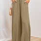 👖 LIMITED-TIME 50% OFF! ✨ Wide-Leg High-Waisted Pants – Cotton Blend, Loose Fit, Drawstring 🌿