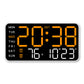 🥳50% OFF!⏰50K+ SOLD!📢 Multifunctional decorative LED digital wall clock