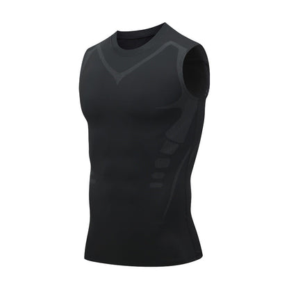 🎽 LIMITED-TIME 50% OFF! ✨ Ionic Shaping Vest – Compression, Cooling, Sleeveless, Body Contouring 💪