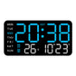 🥳50% OFF!⏰50K+ SOLD!📢 Multifunctional decorative LED digital wall clock