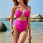 👙 LIMITED-TIME 50% OFF! 🌊 Women's One Piece Swimsuit – Tummy Control, Cut-Out, Adjustable, Sexy ✨