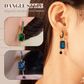 💎 LIMITED TIME 50% OFF! ✨ Vintage Synthetic Diamond Drop Earrings – Clip-On, Elegant Dangle ✨