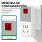 🔥 ¡Oferta relámpago: 51% de descuento!🔥 Enchufe programable con pantalla digital