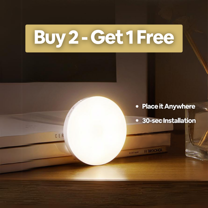 💎 Buy 1 Get 1 Free! 💎 Energy-Efficient LED Motion Sensor Light – USB Rechargeable, Auto-On in Dark & Easy Magnetic Install 🌙⚡