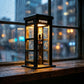 📞 LIMITED-TIME 50% OFF! ✨ Vintage Phone Booth Ambient Lamp – Warm Glow, Graffiti Art, Unique Decor 🎁